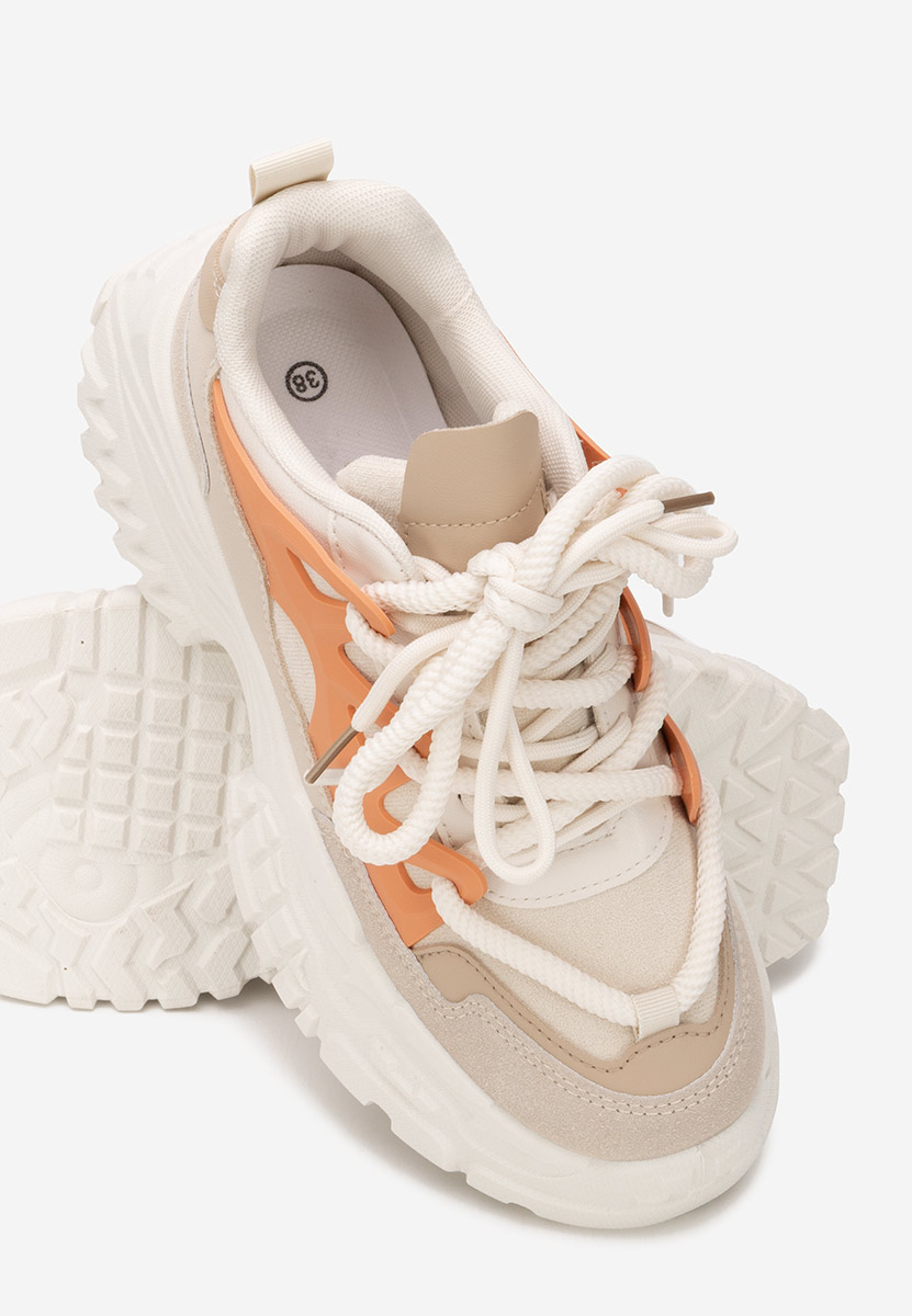 Wielokolorowy sneakersy na platformie Adane V4