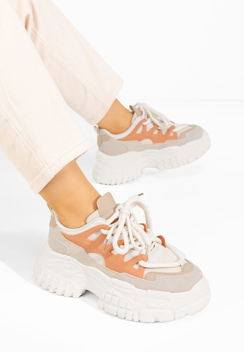 Wielokolorowy sneakersy na platformie Adane V4