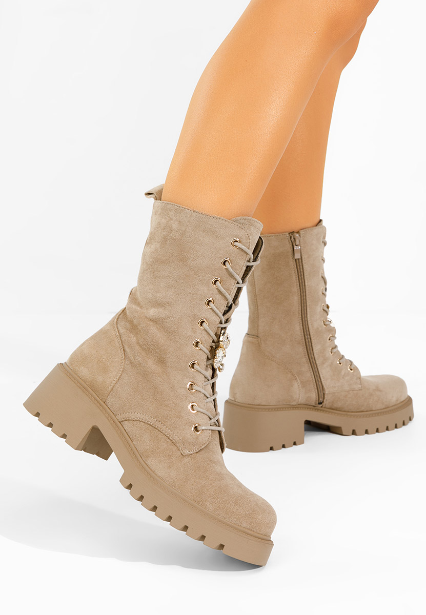 Khaki workery damskie Fabina V3