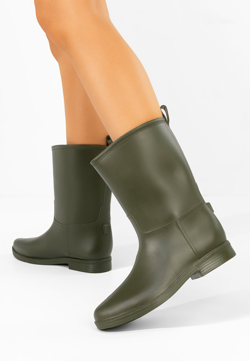 Zielone kalosze damskie Elisea