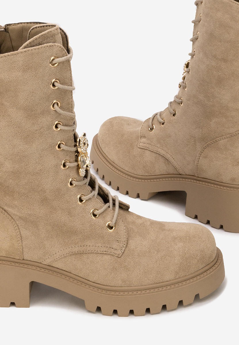 Khaki workery damskie Fabina V3