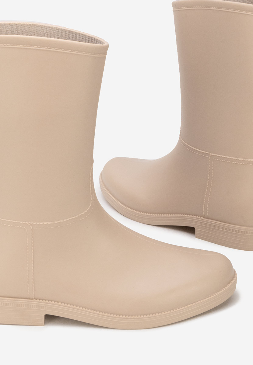 Beżowe kalosze damskie Elisea