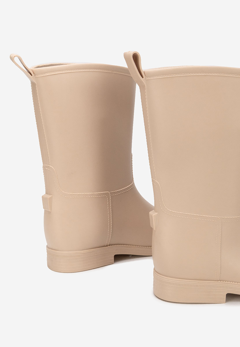 Beżowe kalosze damskie Elisea