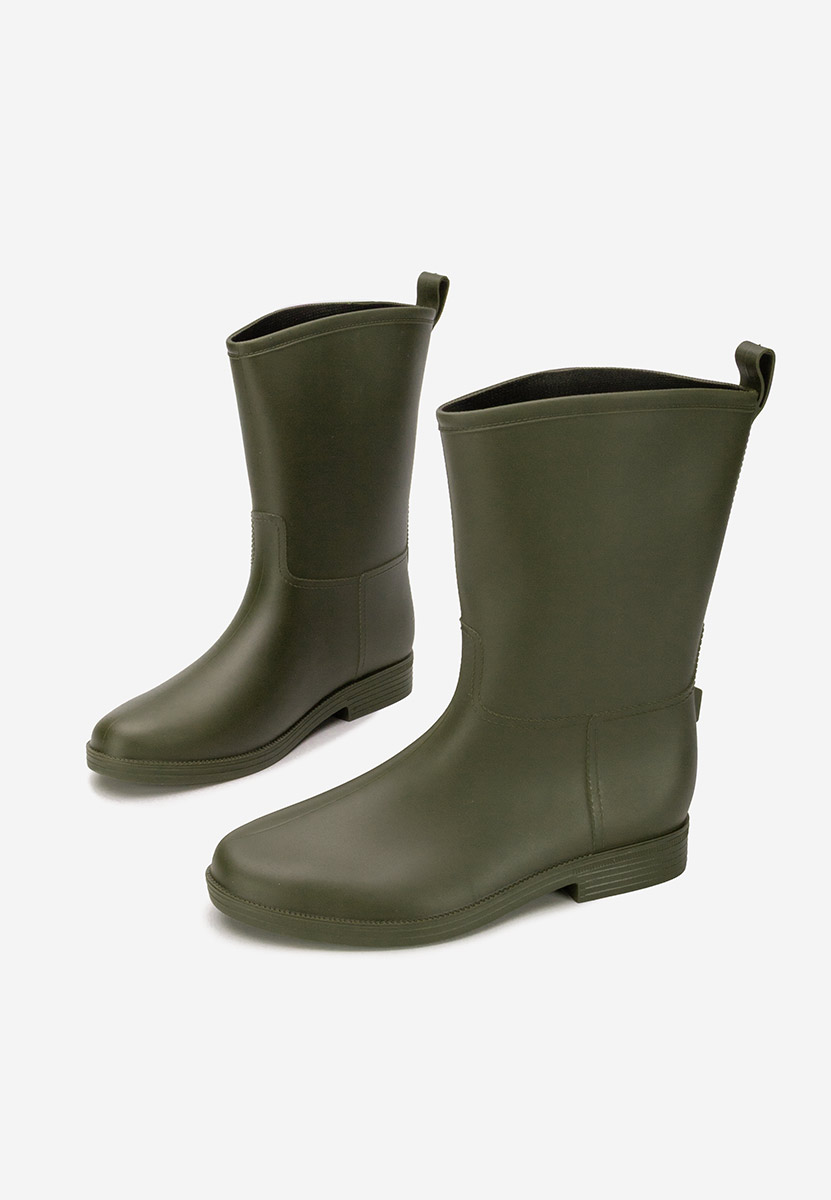 Zielone kalosze damskie Elisea