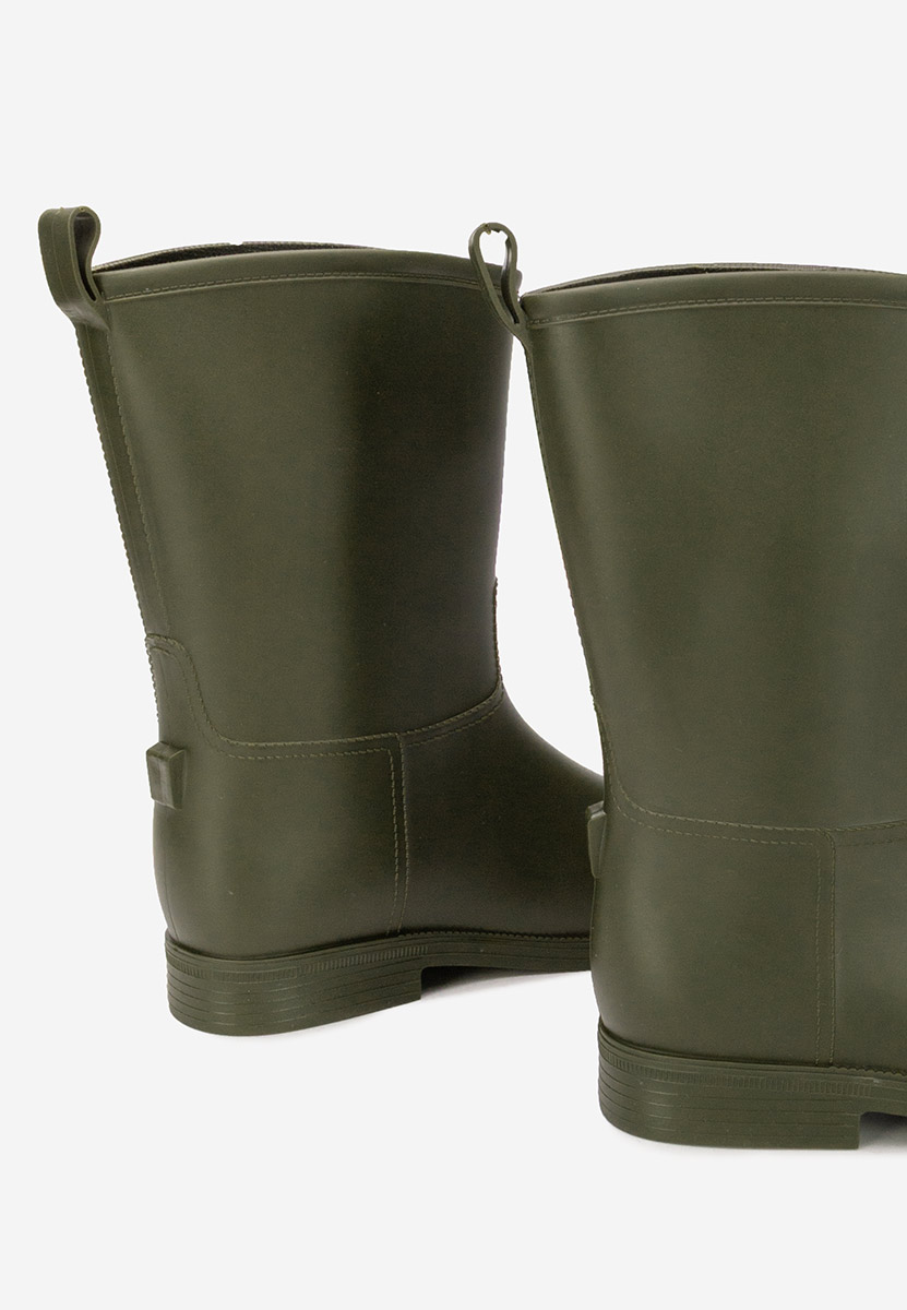 Zielone kalosze damskie Elisea