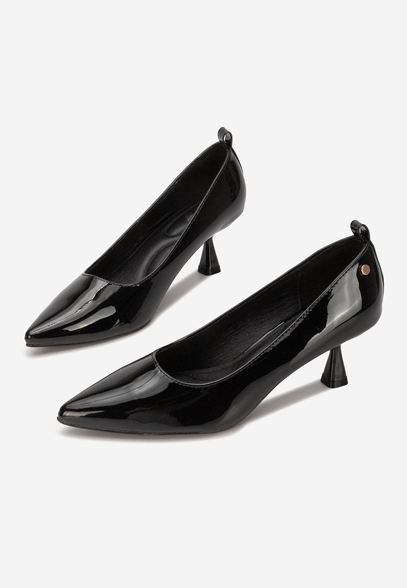 Czarne czółenka na szpilce Ovelira V2