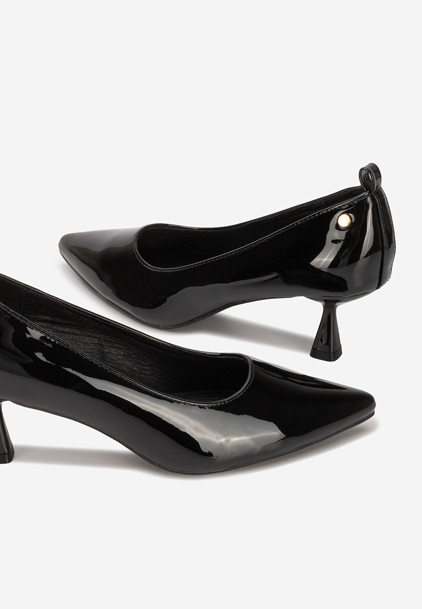 Czarne czółenka na szpilce Ovelira V2