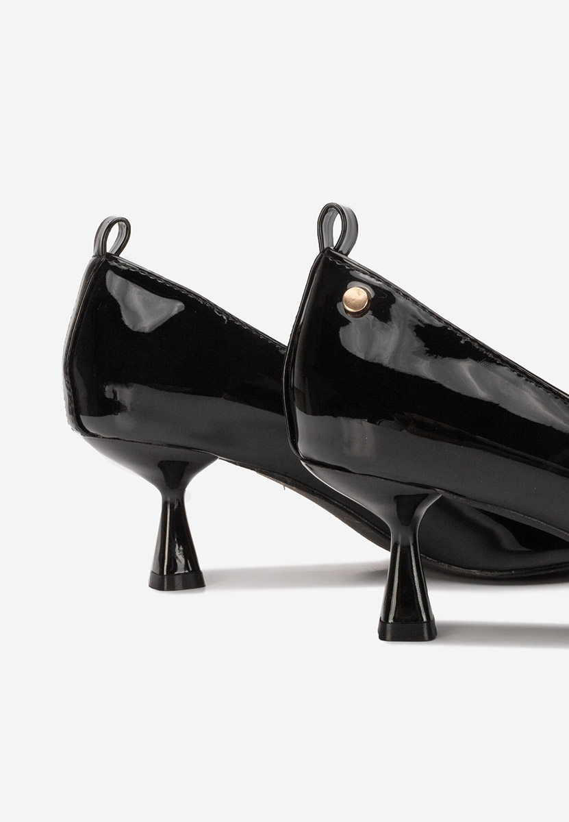 Czarne czółenka na szpilce Ovelira V2