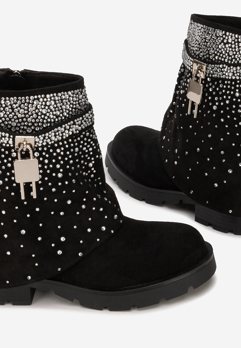 Czarne kozaki damskie Nevira