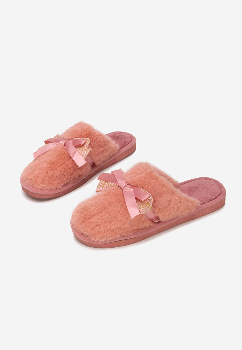 Koralowe kapcie damskie Aviresa