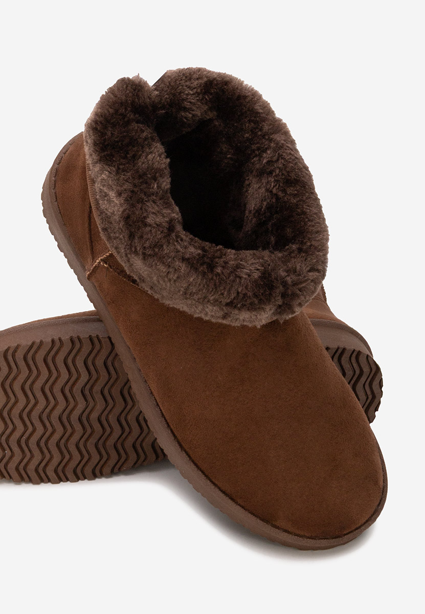 Brązowe śniegowce damskie Meloria