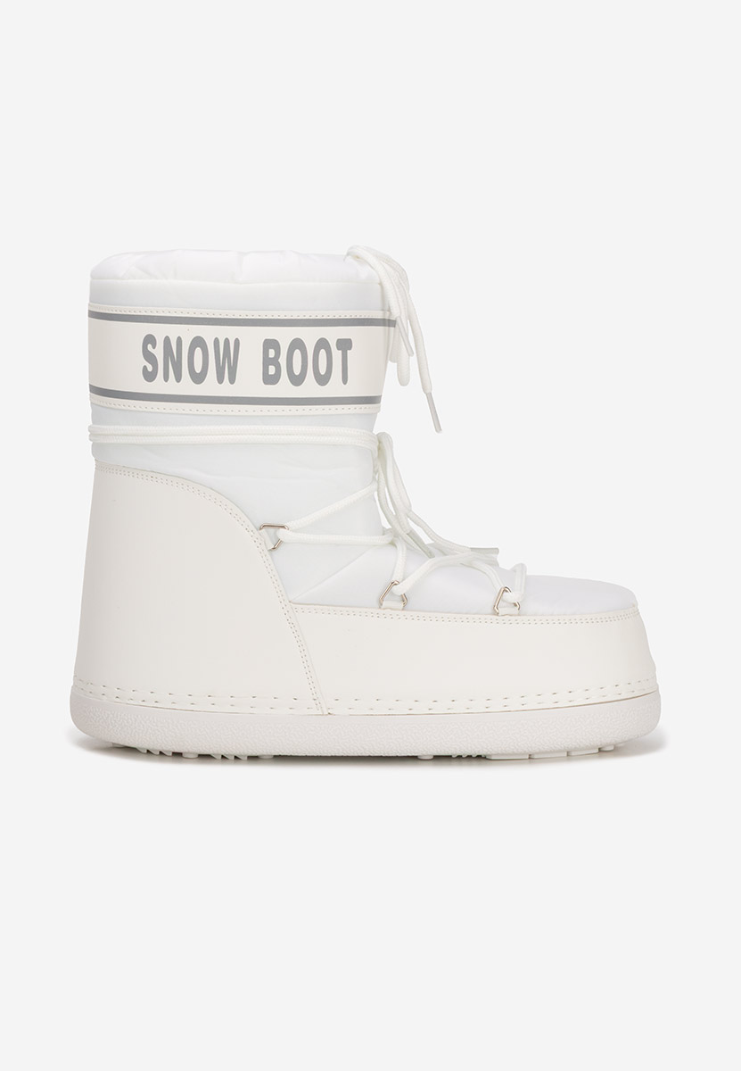 Białe śniegowce damskie Altares