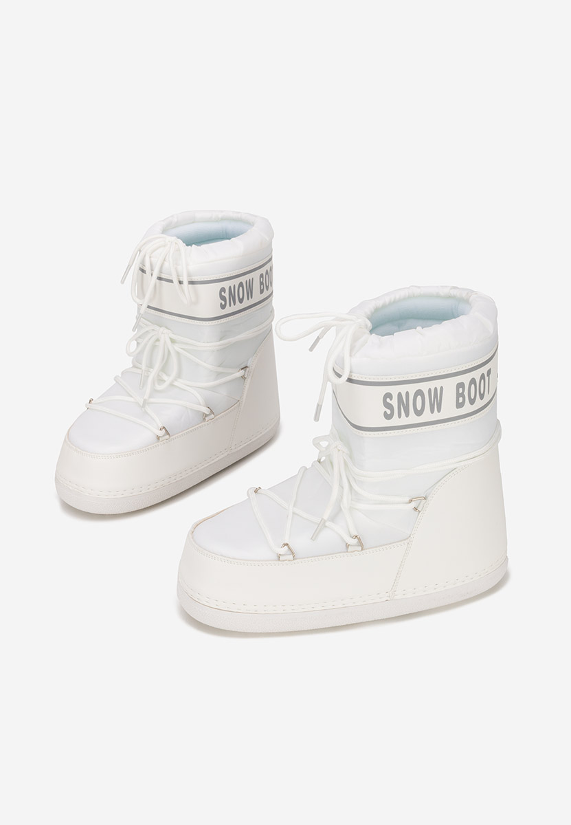 Białe śniegowce damskie Altares