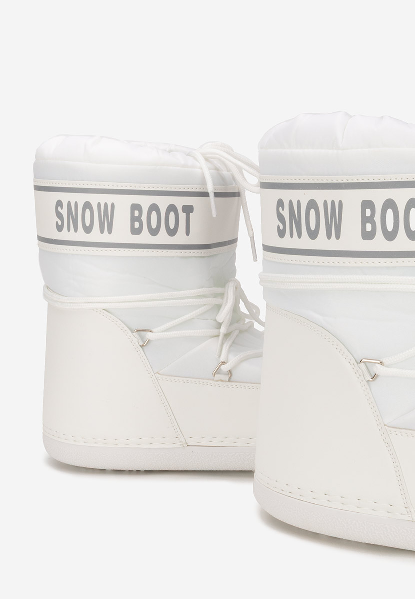 Białe śniegowce damskie Altares