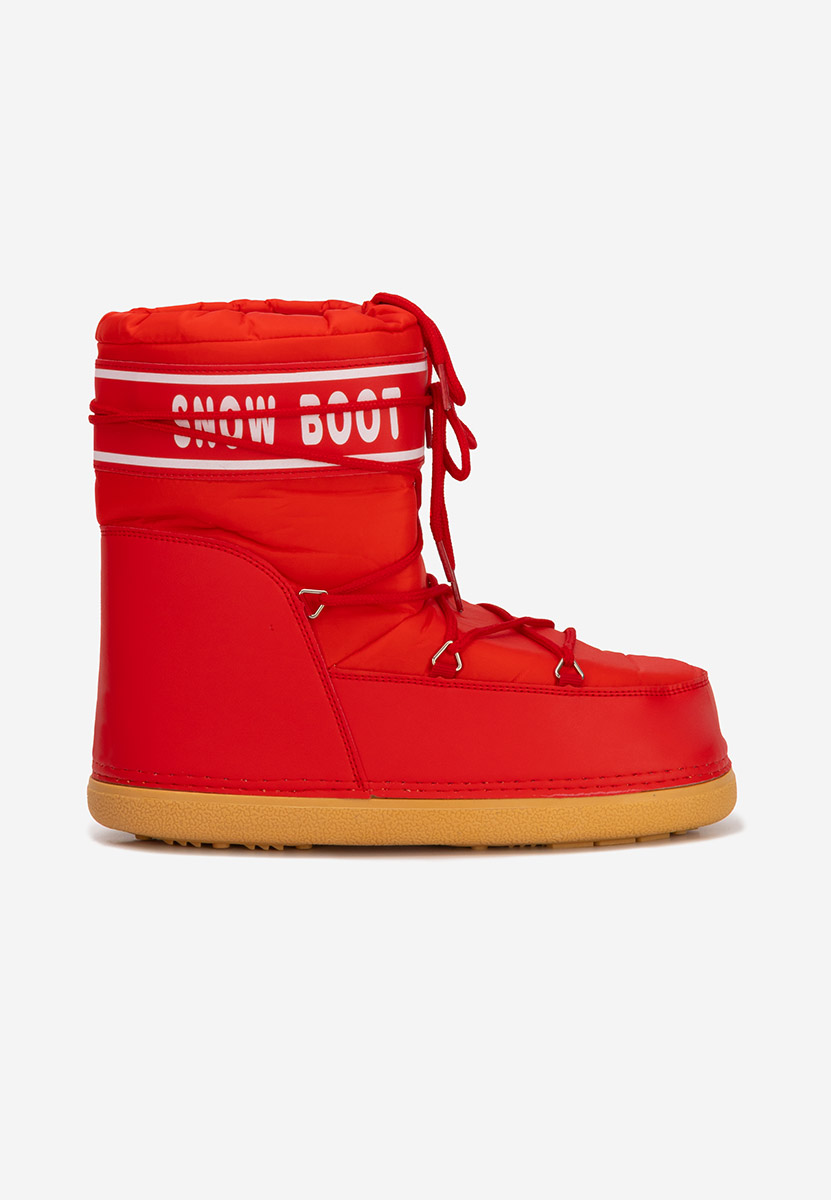 Czerwone śniegowce damskie Altares