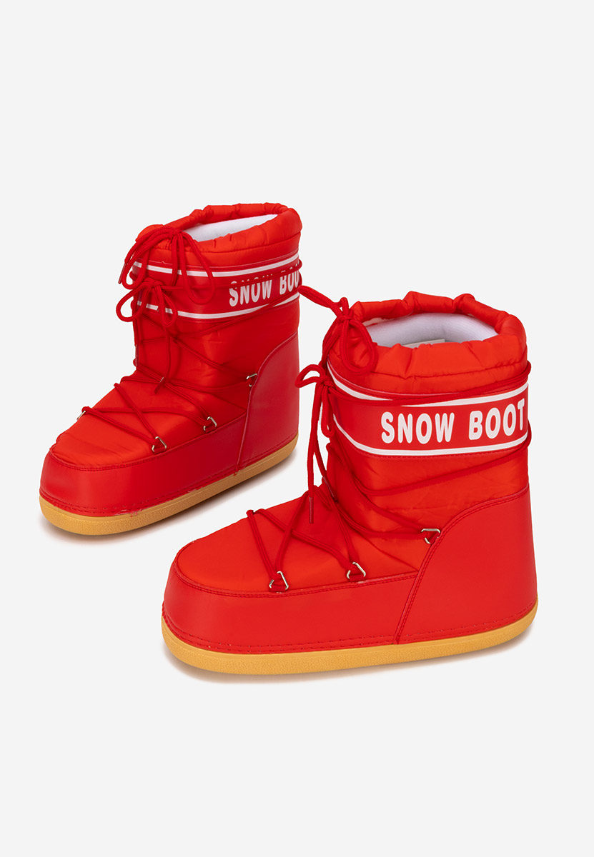 Czerwone śniegowce damskie Altares