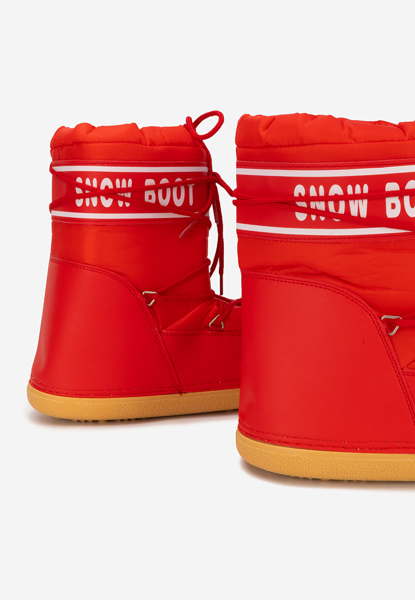 Czerwone śniegowce damskie Altares