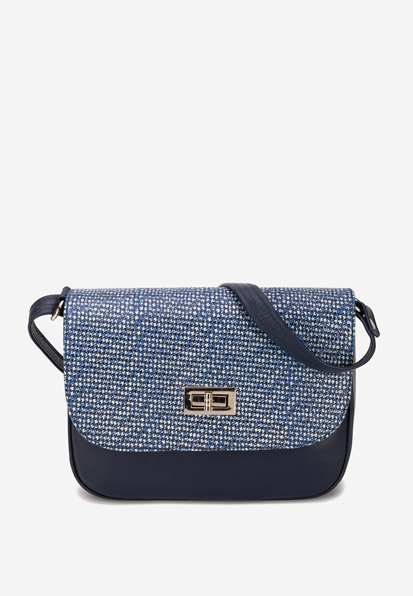 Granatowe torebka na ramię Fliora