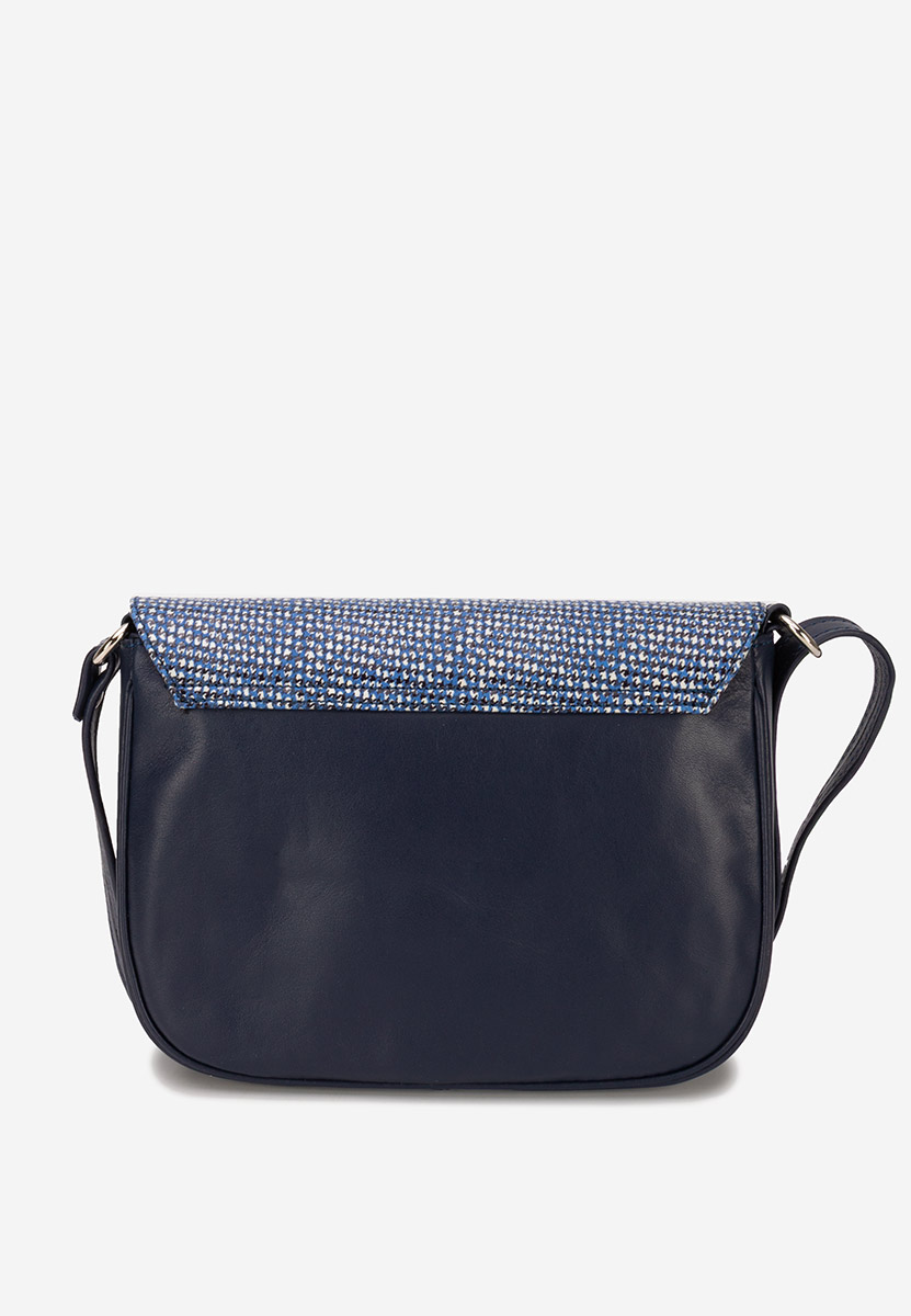 Granatowe torebka na ramię Fliora