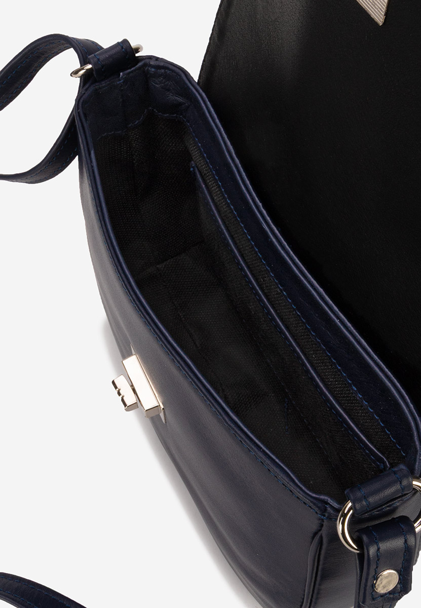 Granatowe torebka na ramię Fliora