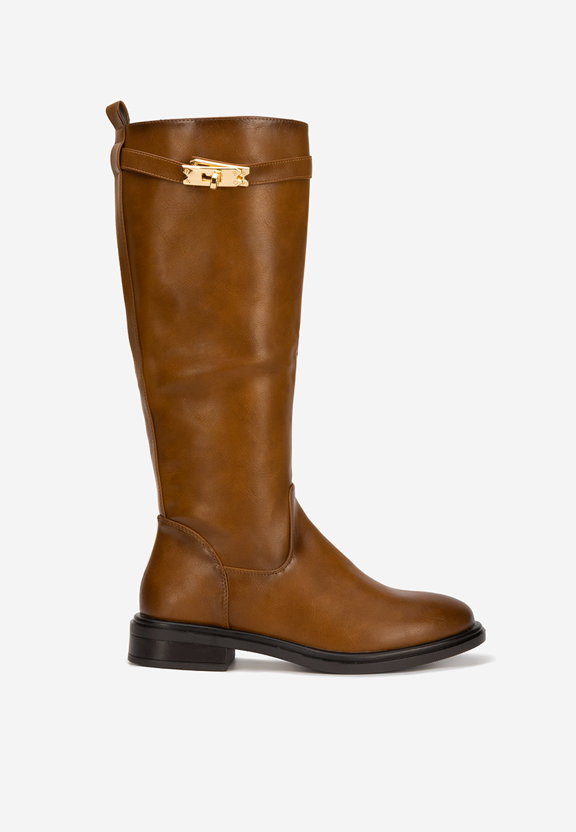 Camelowe oficerki damskie Marquerite