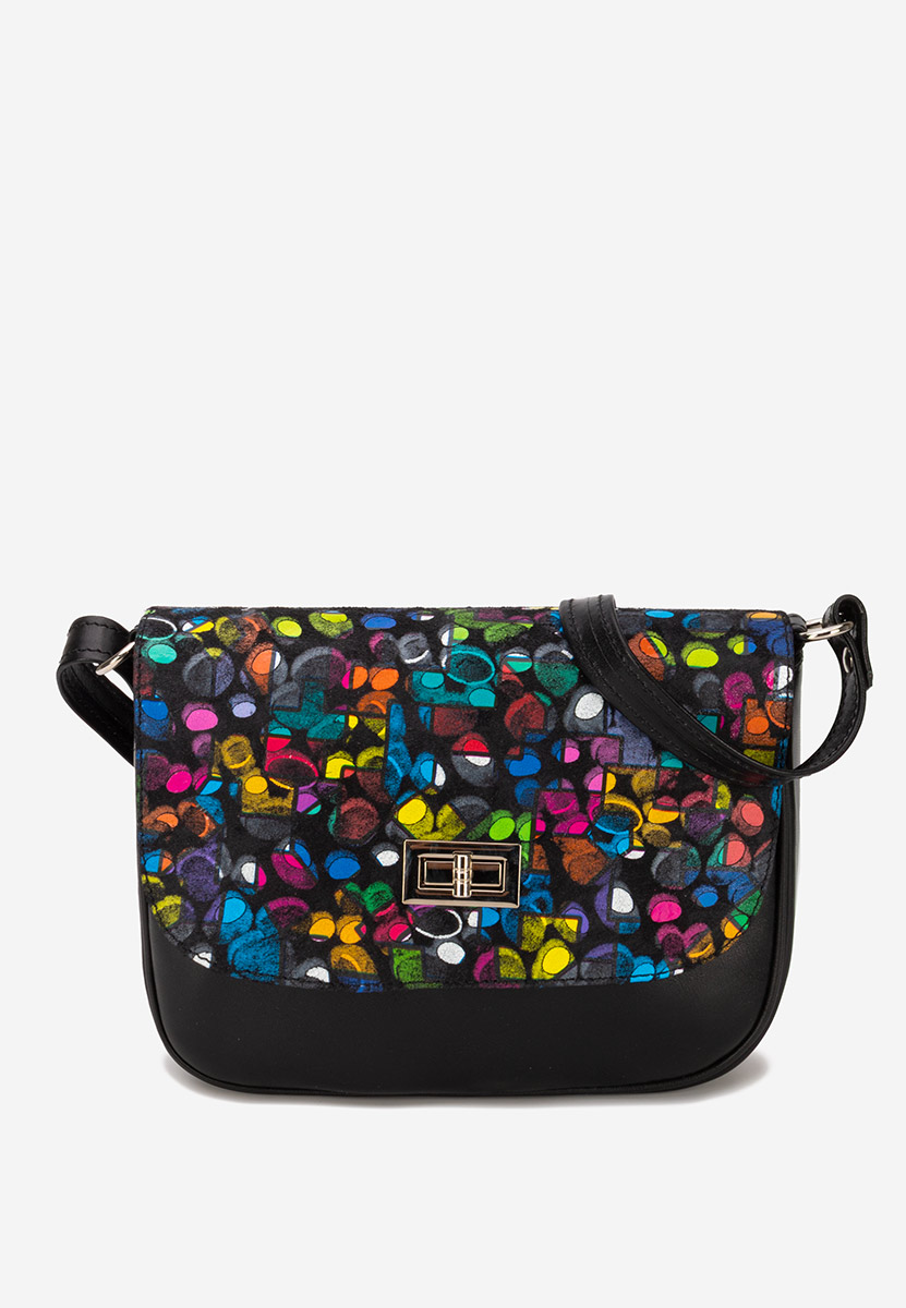 Czarna torebka na ramię Fliora V2