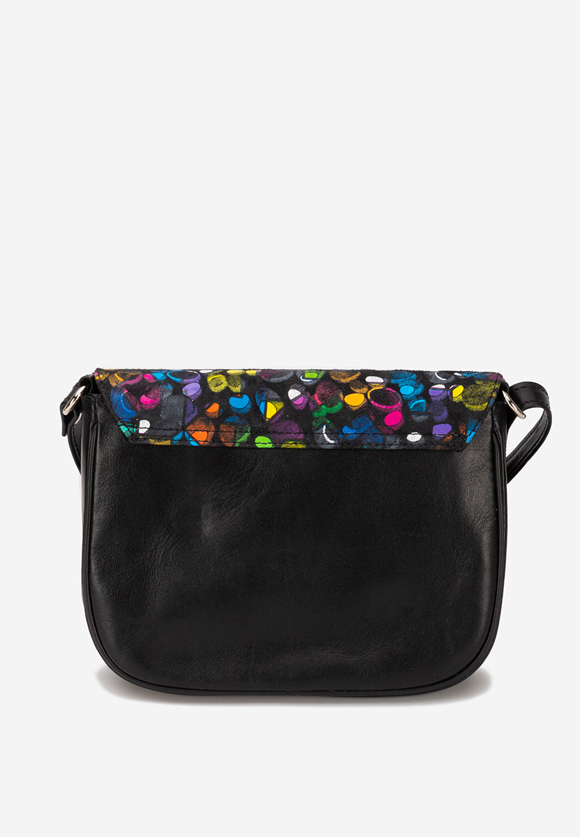 Czarna torebka na ramię Fliora V2