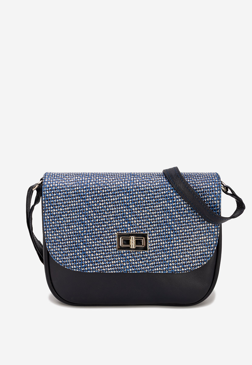 Granatowe torebka na ramię Fliora V2