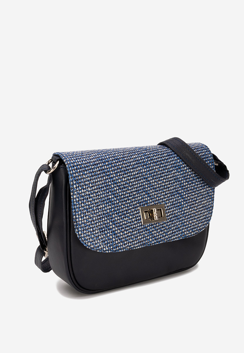 Granatowe torebka na ramię Fliora V2