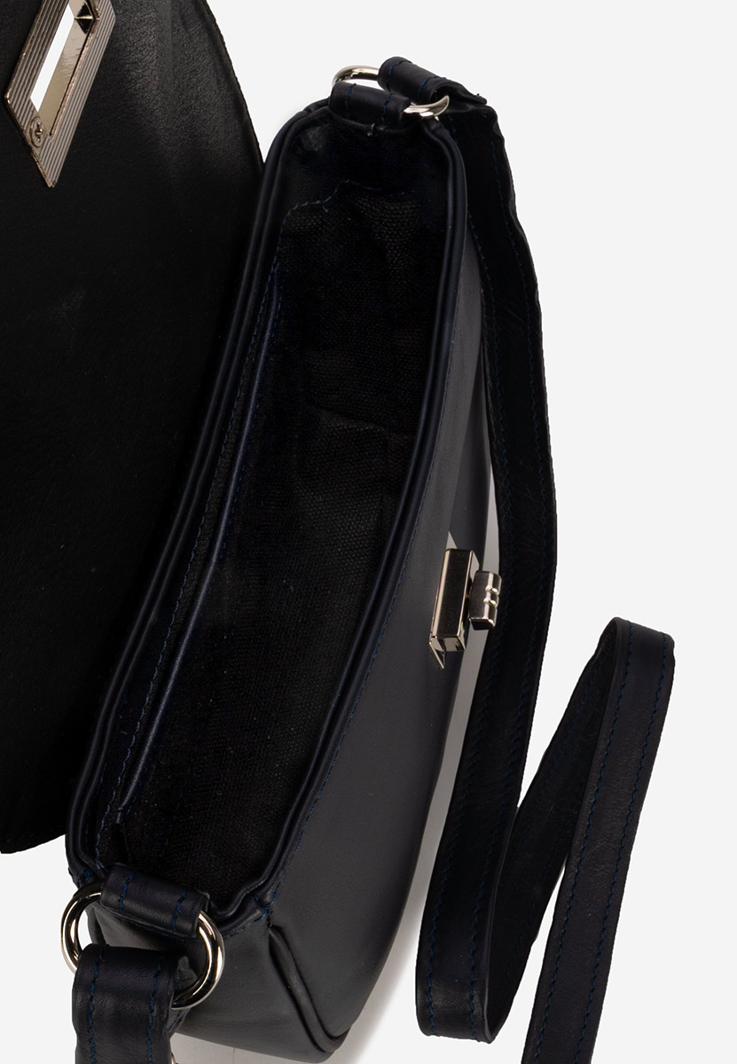 Granatowe torebka na ramię Fliora V2