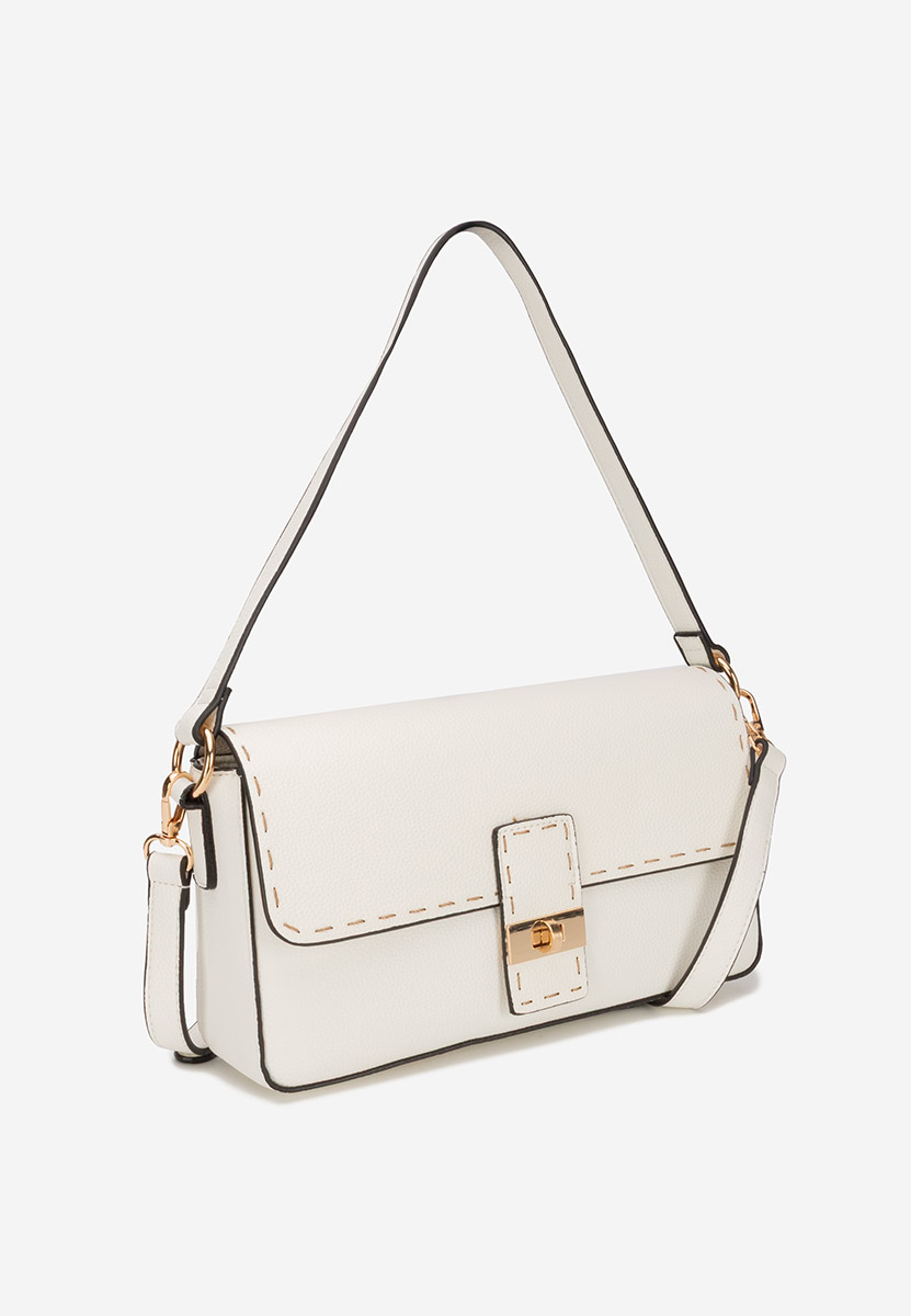 Białe torebka do ręki Emilea