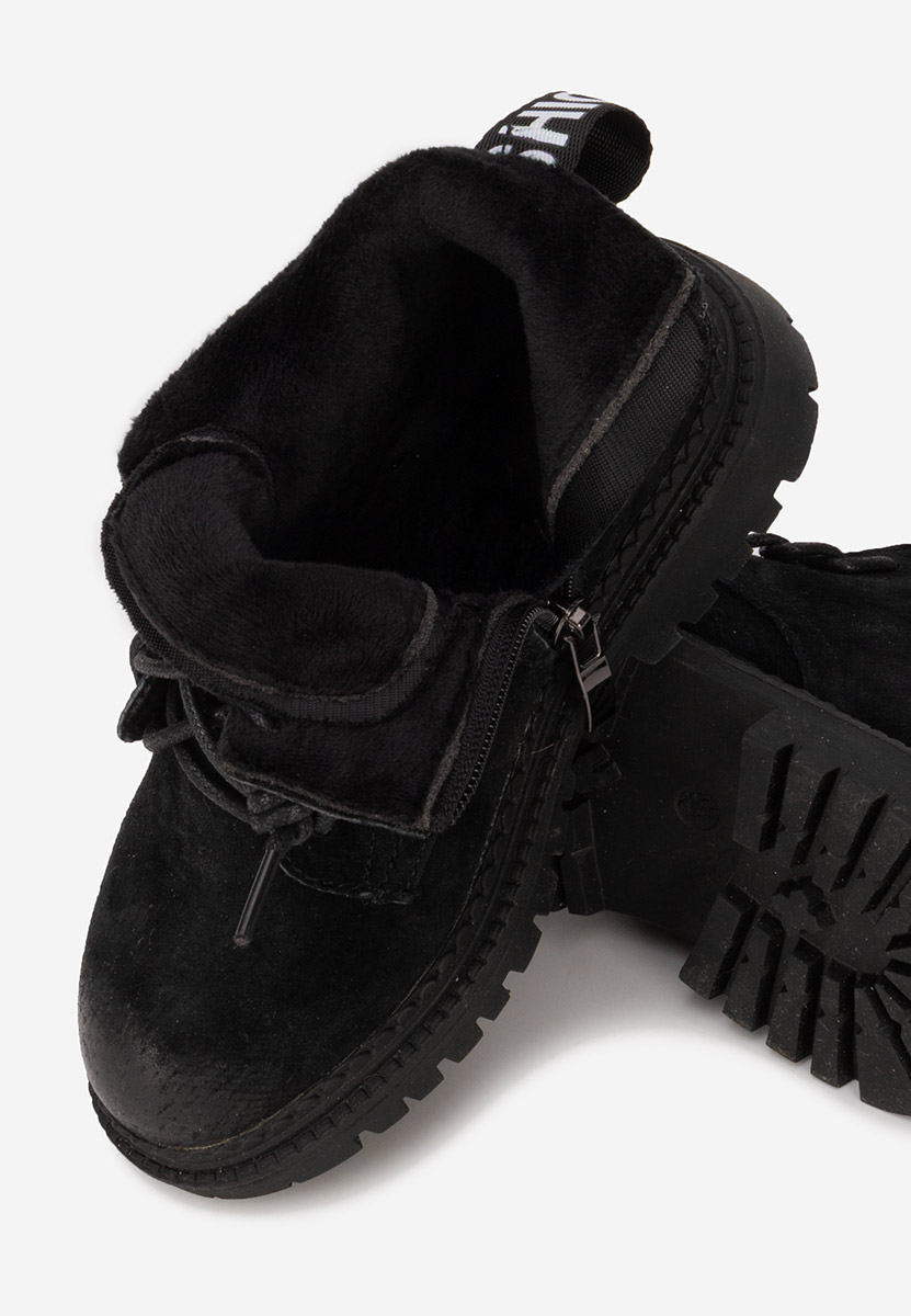 Czarne botki dzieci Amori