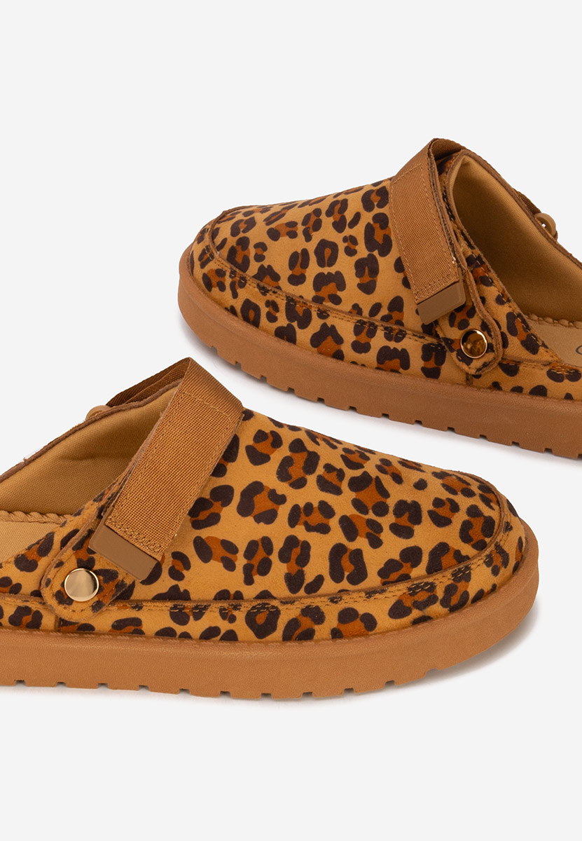 Panterkowe drewniaki Simiona