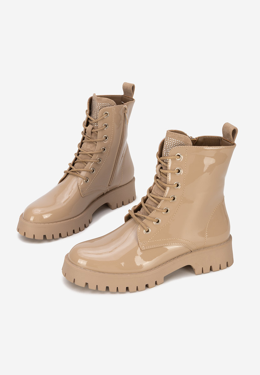 Khaki trapery damskie Claudine