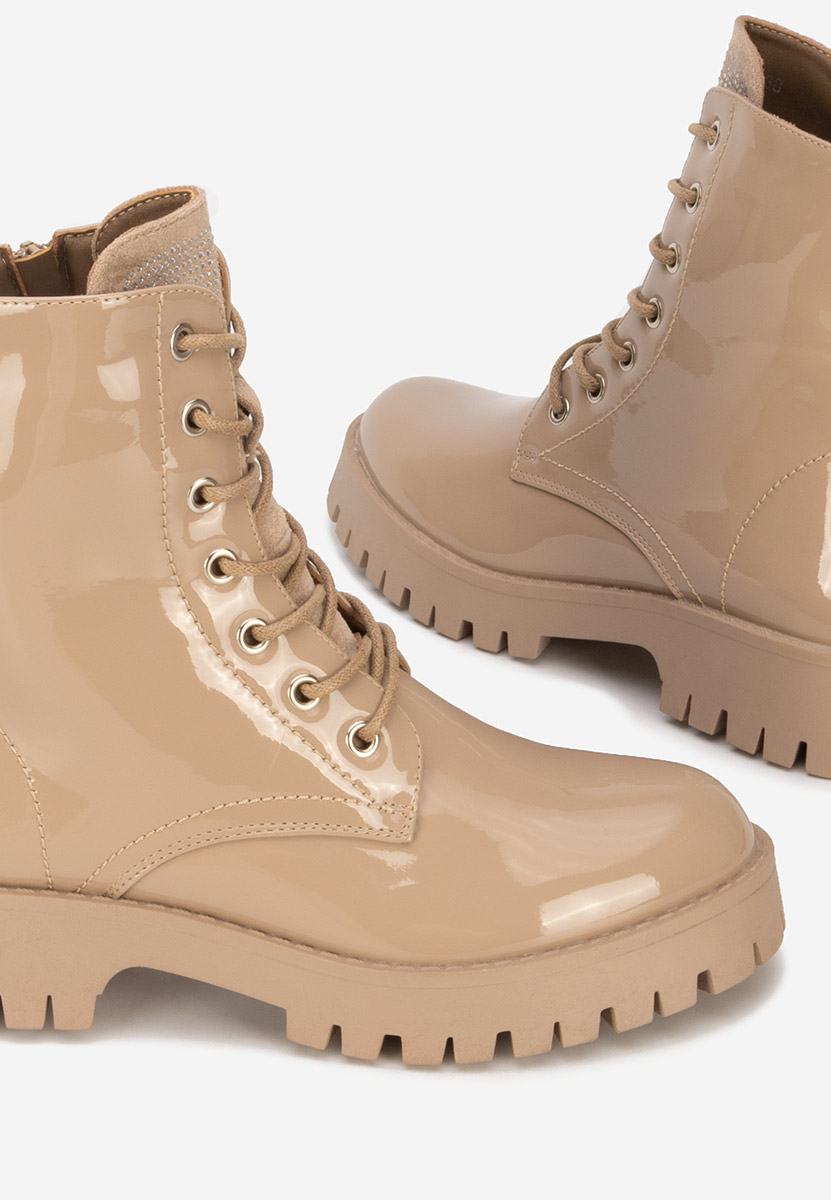 Khaki trapery damskie Claudine