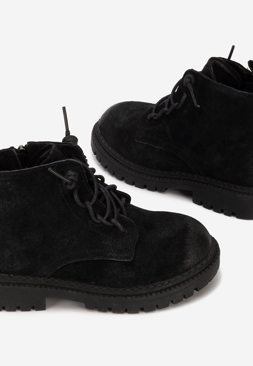 Czarne botki dzieci Amori