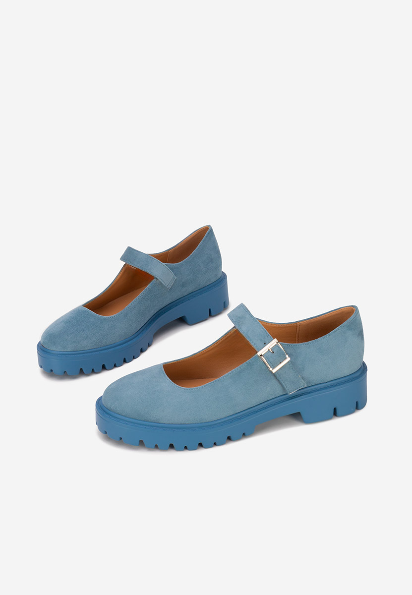 Niebieskie półbuty damskie Orias V2