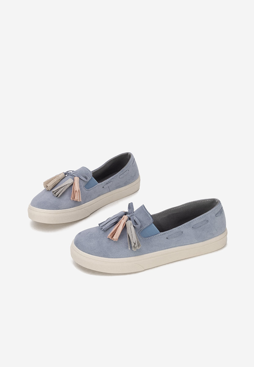 Niebieskie espadryle damskie Graziela