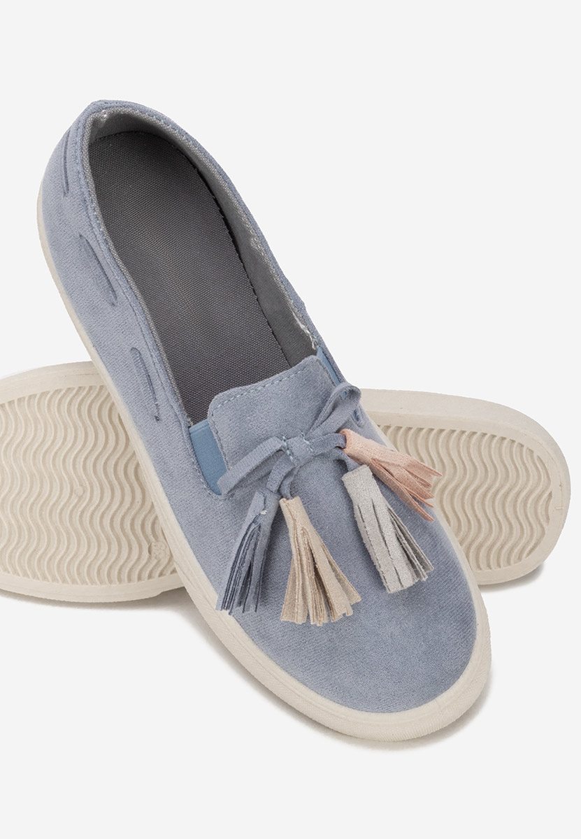 Niebieskie espadryle damskie Graziela