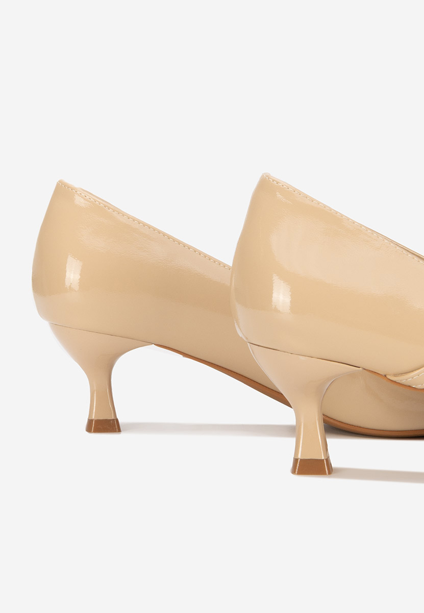 Beżowe czółenka na szpilce Marcella