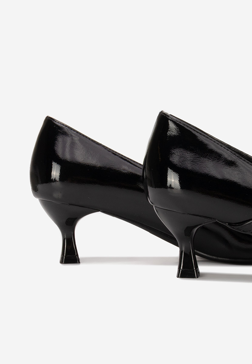 Czarne czółenka na szpilce Marcella