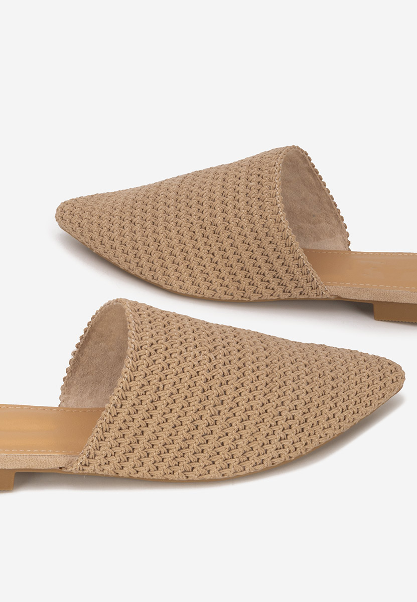 Khaki drewniaki Karlyana