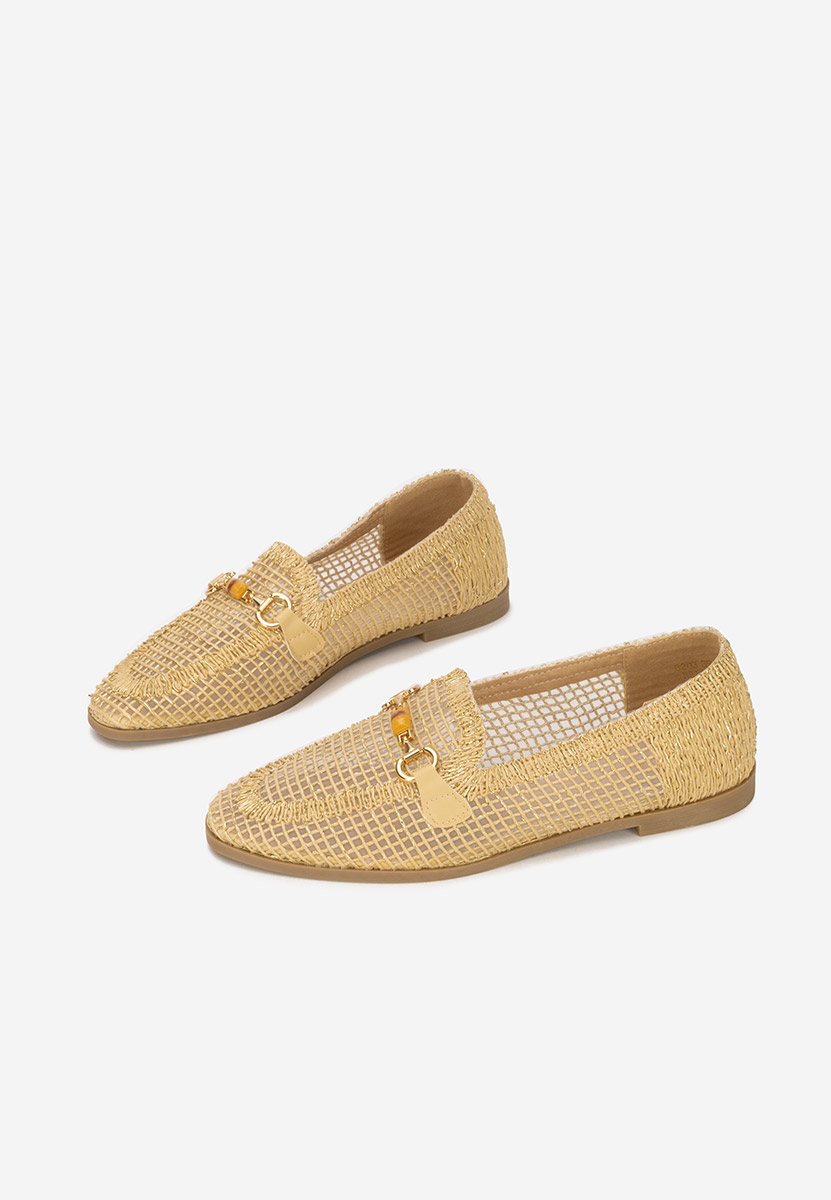 Beżowe mokasyny damskie Jayna