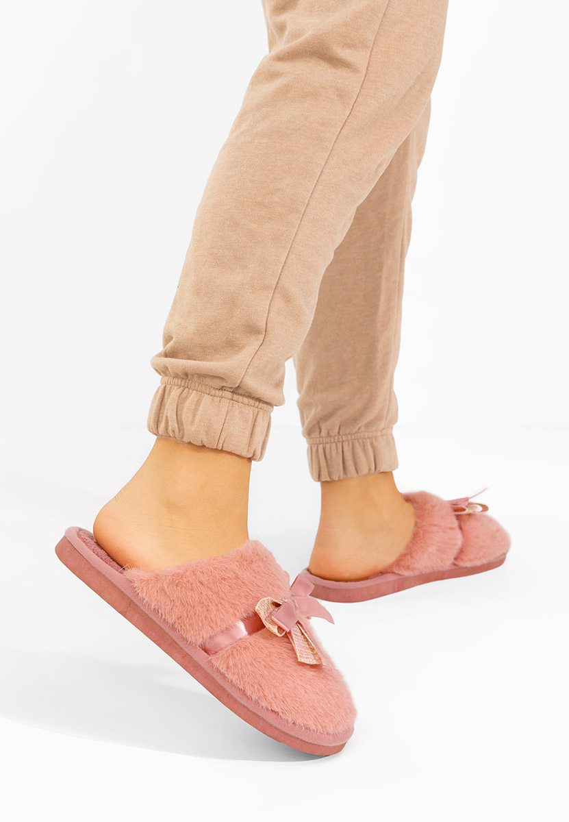 Koralowe kapcie damskie Aviresa