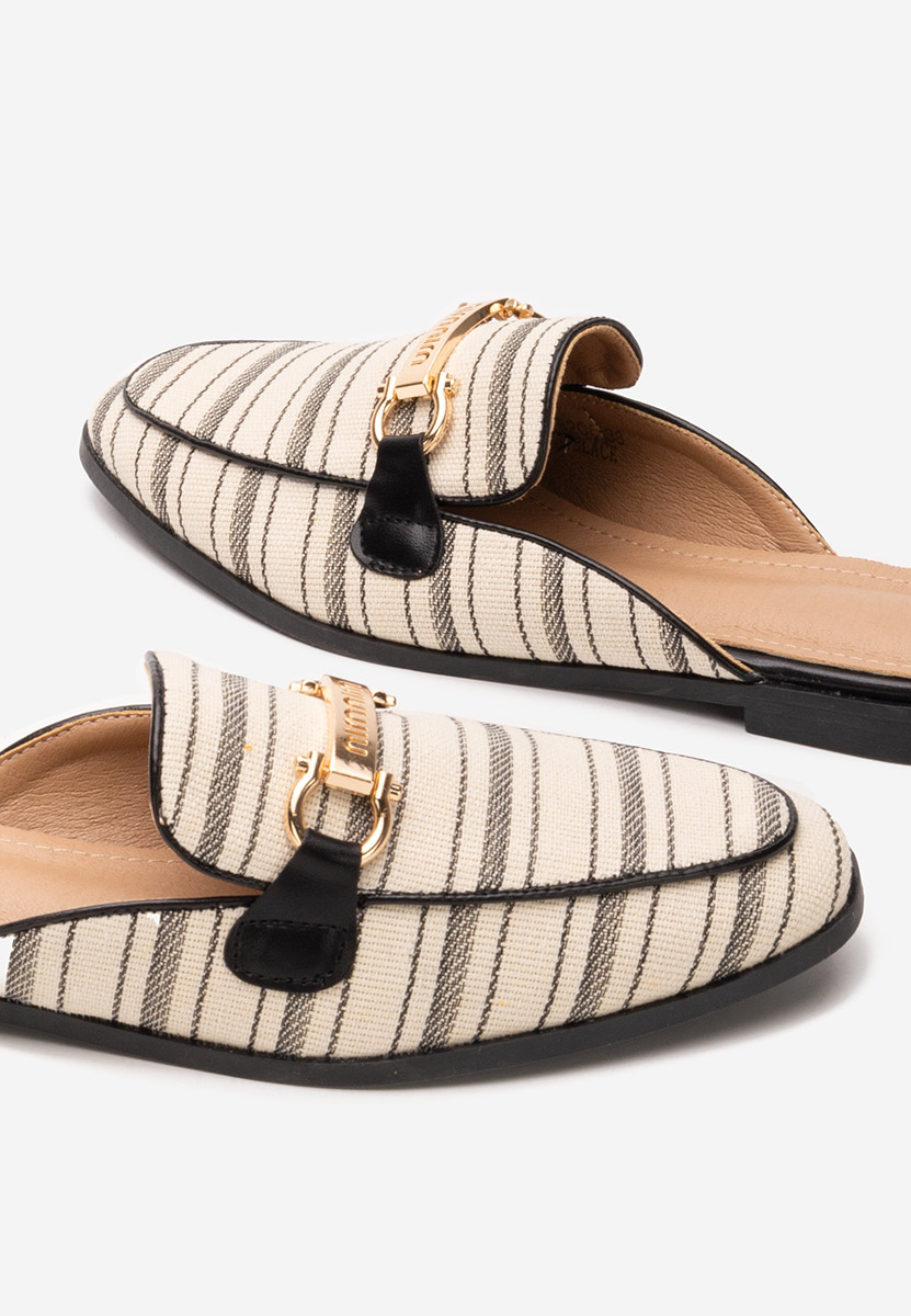 Czarne drewniaki Felisha