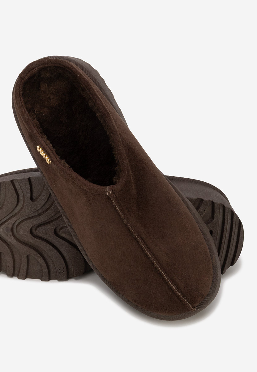 Brązowe drewniaki Veyra V2