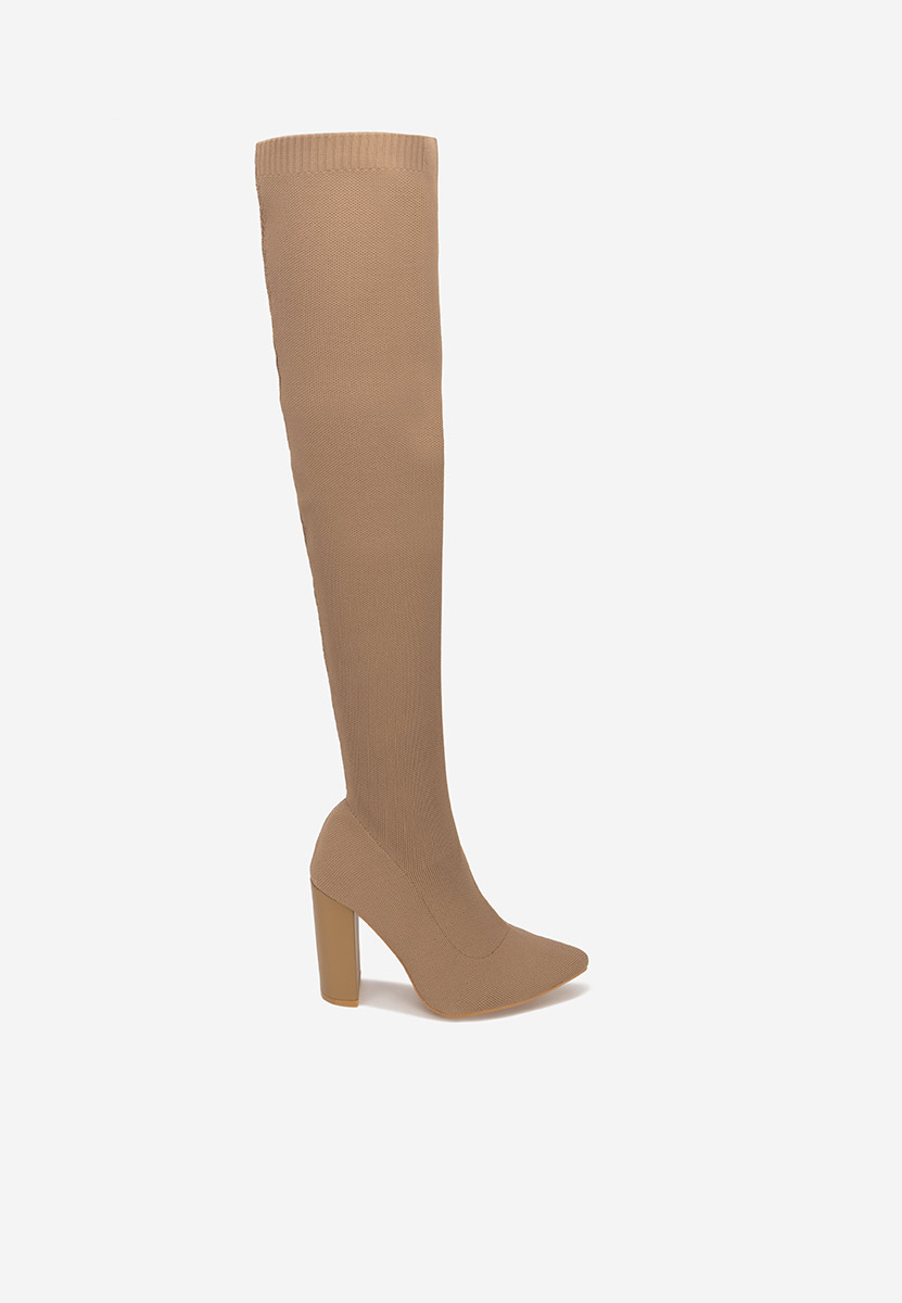 Khaki kozaki do kolan Herrera