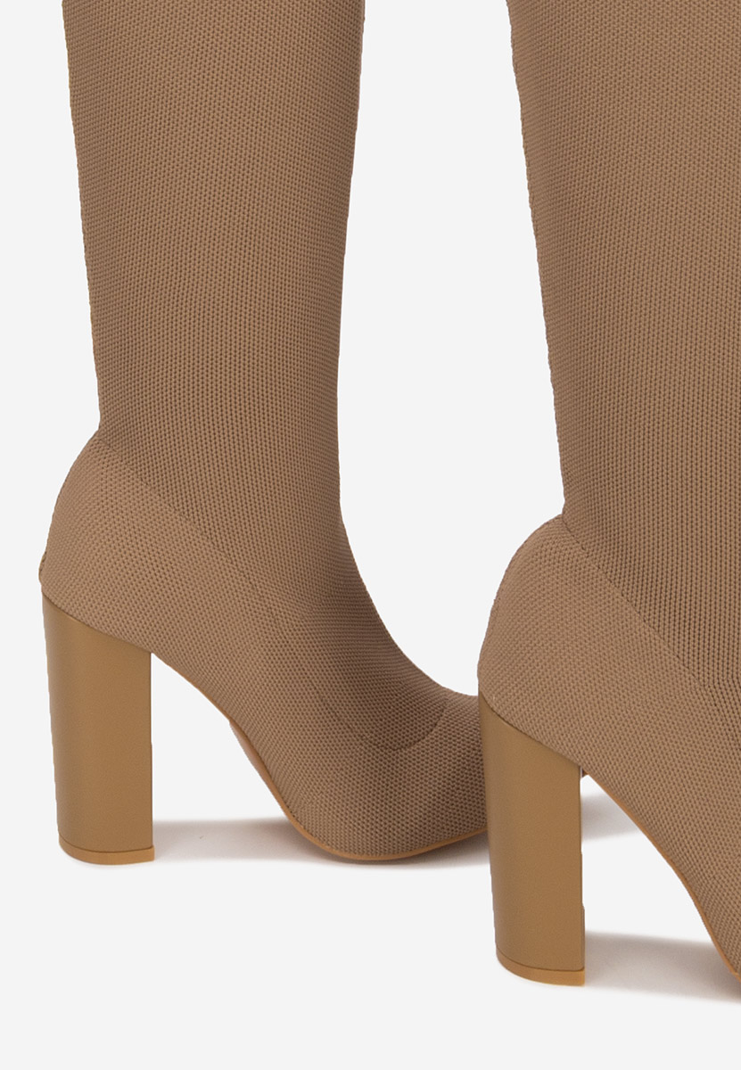 Khaki kozaki do kolan Herrera