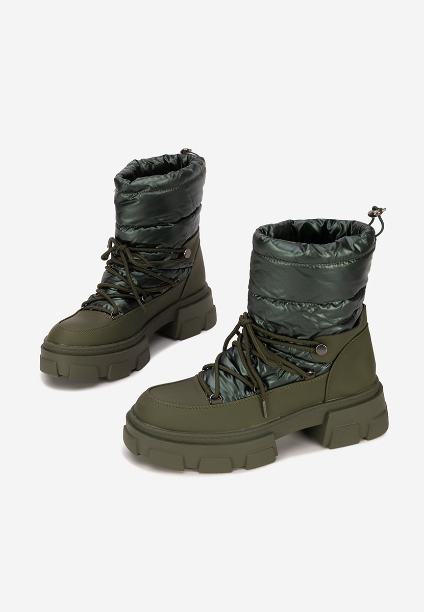 Zielone śniegowce damskie Izbora