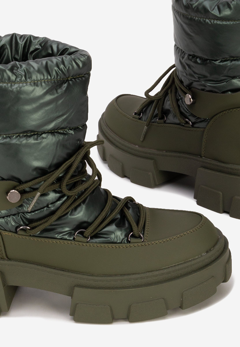 Zielone śniegowce damskie Izbora